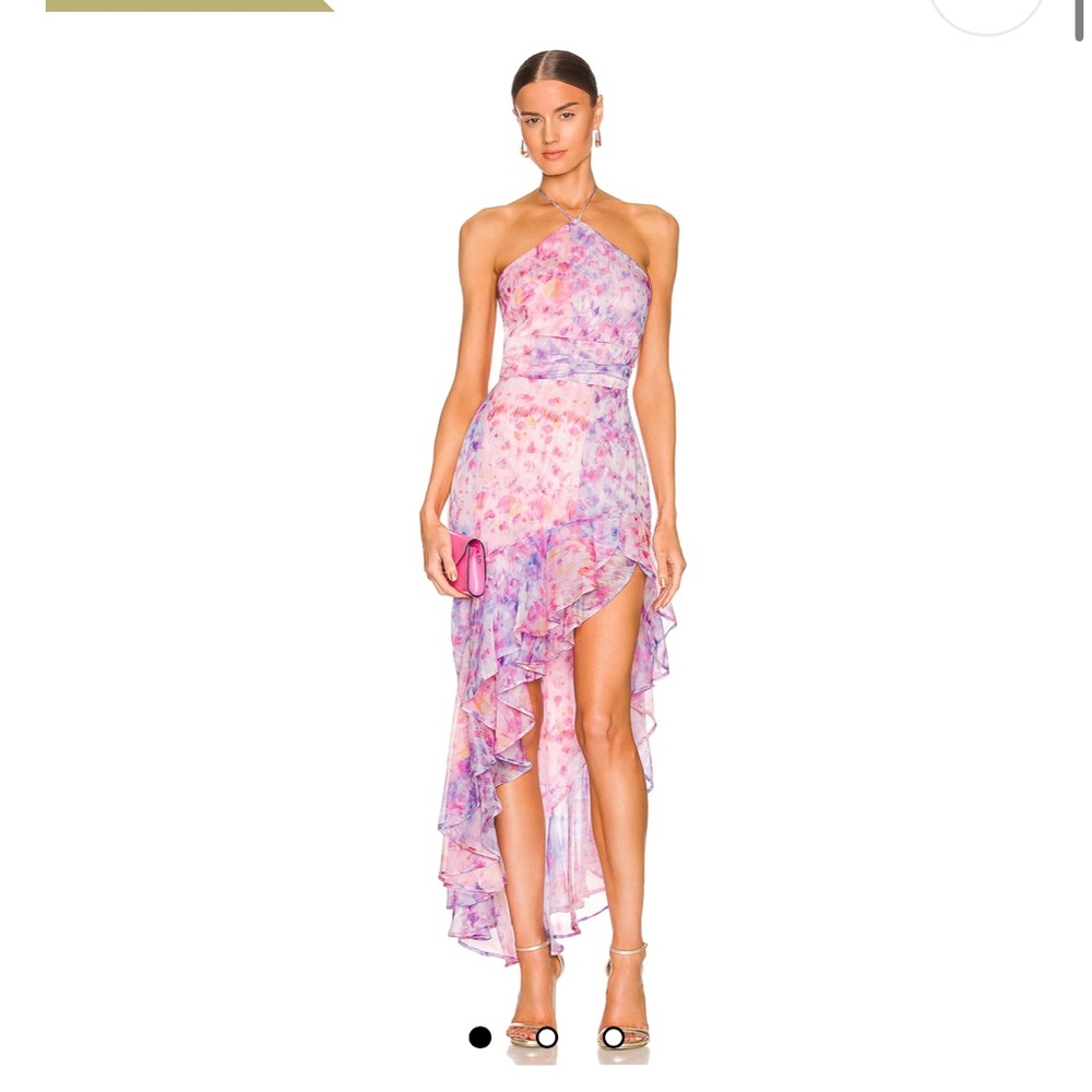 X Revolve Carlina Dress in Cotton Candy Amanda Uprichard